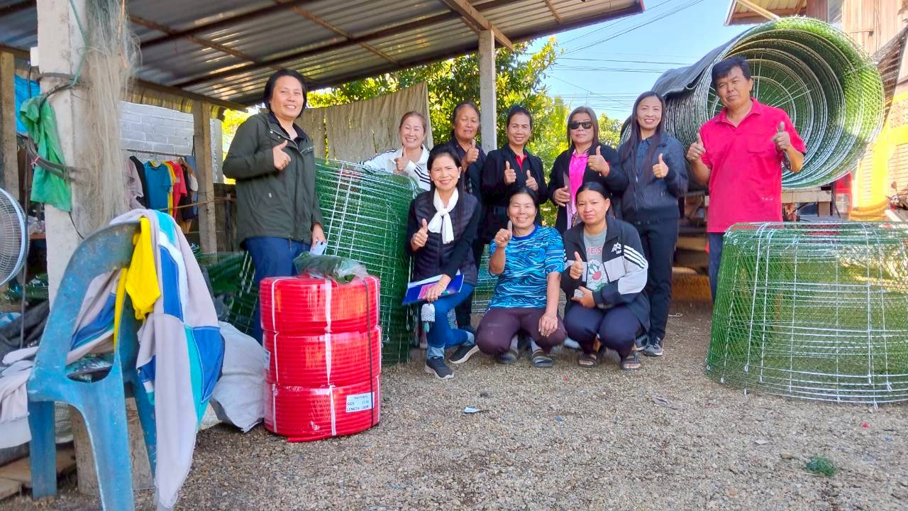 ลงพื้นที่ติดตามกองทุนพัฒนาบทบาทสตรี เสริมสร้างความเข้มแข็งกลุ่มอาชีพในชุมชน
