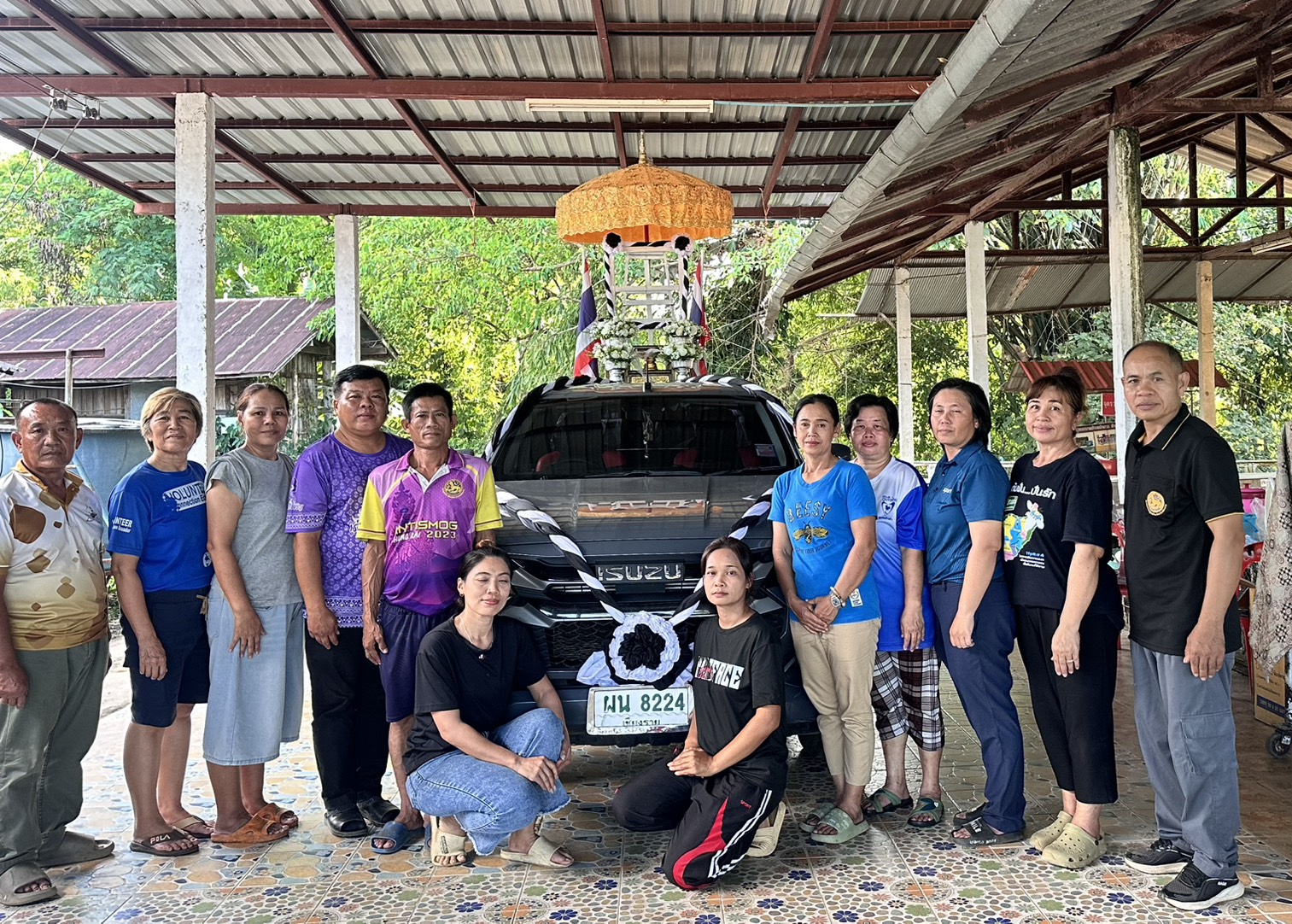 พช.ขุนตาล ร่วมจัดรถแห่อัญเชิญเงินขวัญถุงพระราชทานกองทุนแม่ของแผ่นดิน ประจำปี 2569
