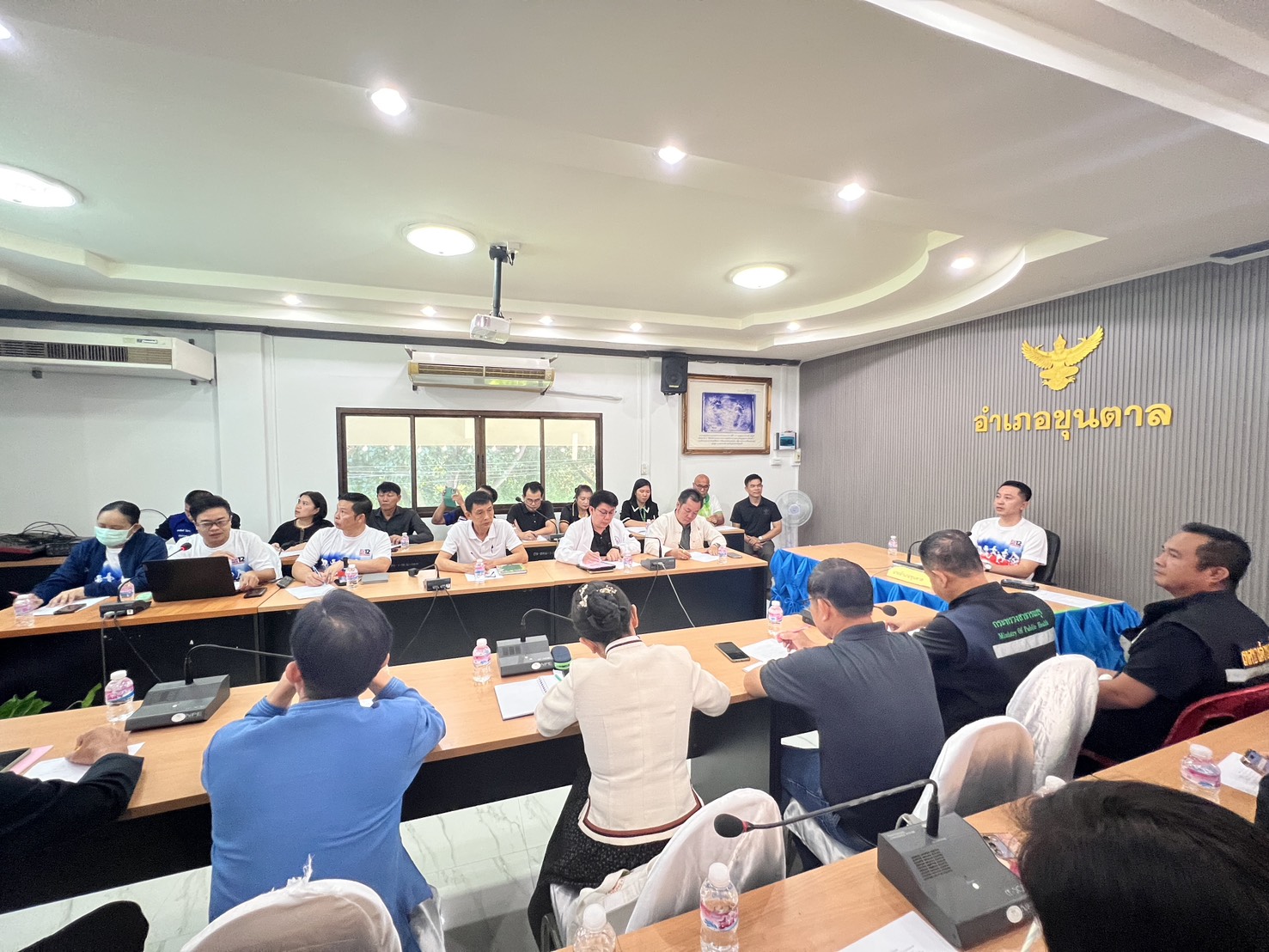 พช.ขุนตาล ร่วมประชุมเตรียมการจัดโครงการ “แสงนำใจไทยทั้งชาติ เดิน วิ่ง ปั่น ป้องกันอัมพาต ครั้งที่ 12” เฉลิมพระเกียรติ อำเภอขุนตาล